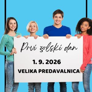 PRVI ŠOLSKI DAN